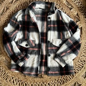 Oversized sweater jacket